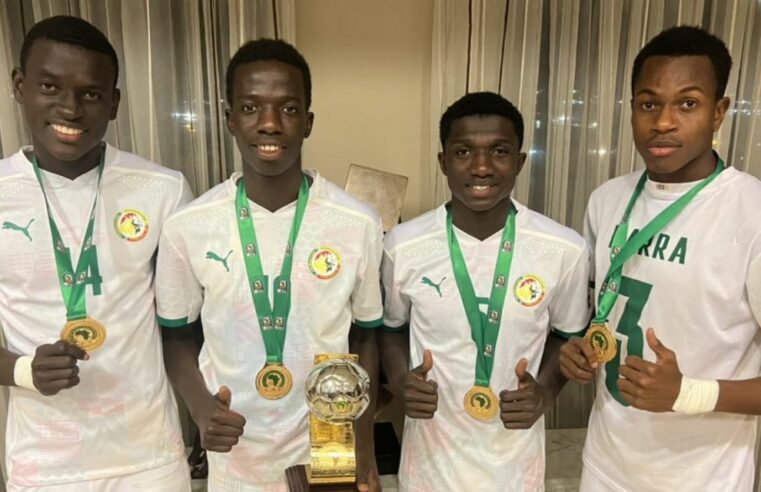 Football sénégalais : ces 4 joueurs sénégalais, qui ont réalisé le doublé CHAN-CAN U20