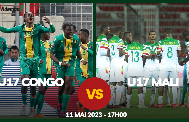 CAN U17 Algérie 2023 : Ce qu’il faut savoir du quart de finale des Diables Rouges U17 du Congo contre le Mali