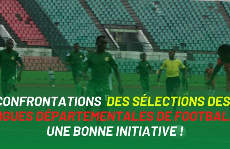 Football Congolais : La double confrontation des sélections départementales de football, la belle initiative !