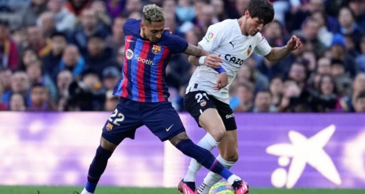 Liga : Raphinha offre la victoire au FC Barcelone face à Valence