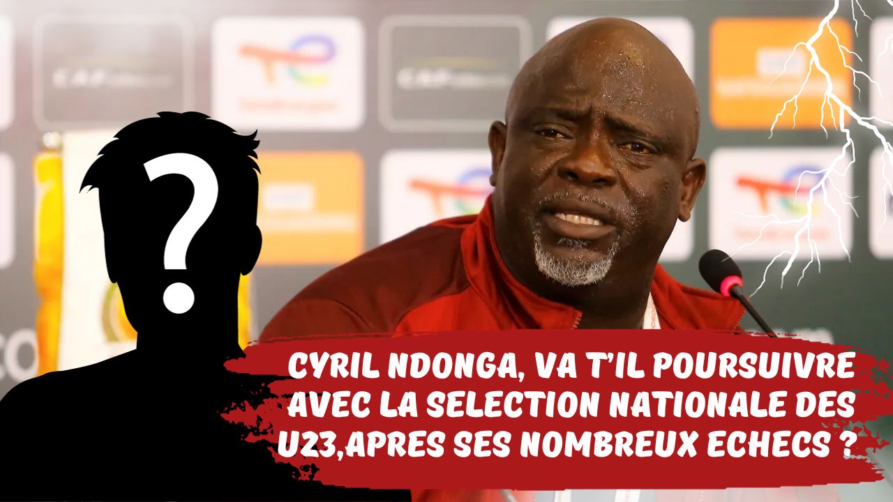 Diables Rouges du Congo U23 : Cyril Ndonga, va t’il poursuivre avec la sélection nationale U23, après ses nombreux échecs ?