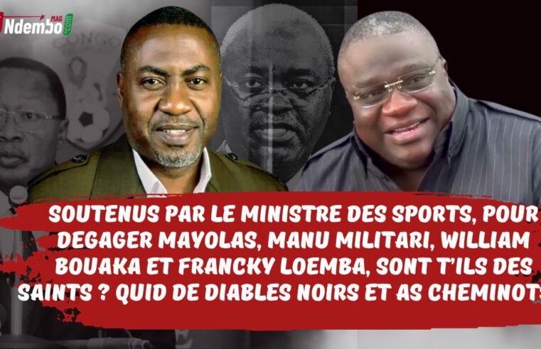 FECOFOOT : William Bouaka et Francky Loemba, les deux cerveaux penseurs qui poussent Mayolas vers la sortie. Mais, sont t’ils exempts de tout reproche