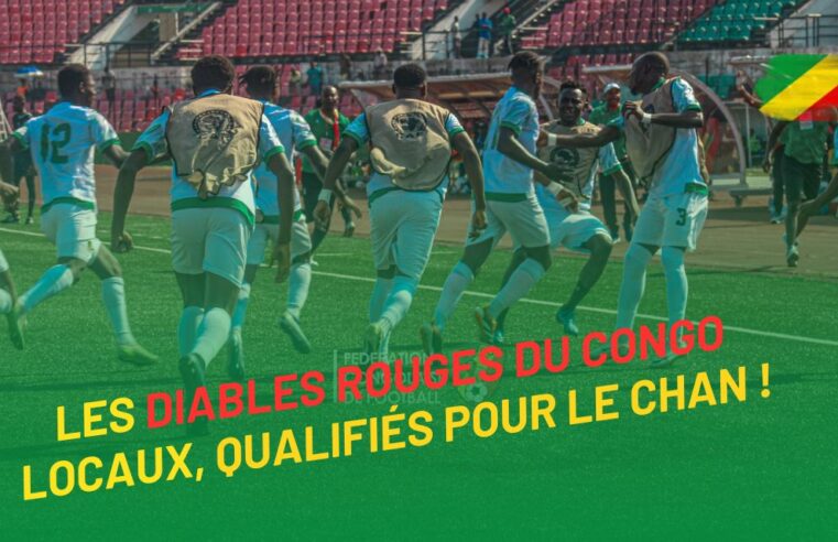 Football Congolais : Les Diables Rouges du Congo Locaux football se qualifient pour le CHAN à domicile !